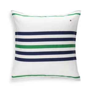 Tommy Hilfiger LINEAR PLAY Satin-/Twill-Bettwäsche-Set – 135×200 / 80×80 Cm – Green 10