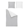 Irisette LINEA 8021 Satin-Bettwäsche – 135×200 / 80×80 Cm – Silber 8