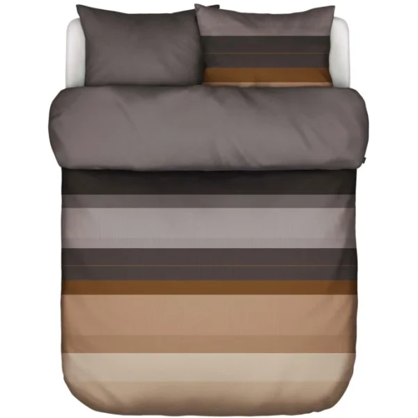 Marc O’Polo Kiya Bettwäsche-Set – 135×200 / 80×80 Cm – Warm Charcoal 1