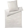 Elegante Hamburger Streifen Bettwäsche-Set Aus Mako-Satin – 135×200 / 40×80 Cm – Sand 11