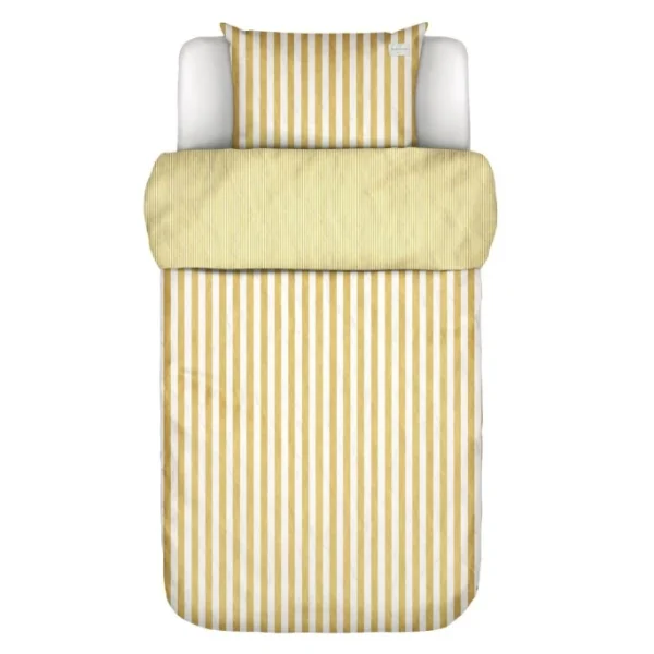Marc O’Polo Mikkeli Bettwäsche-Set – 135×200 / 80×80 Cm – Sunrise Yellow 1