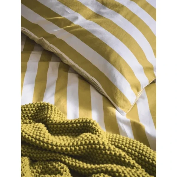 Marc O’Polo Mikkeli Bettwäsche-Set – 135×200 / 80×80 Cm – Sunrise Yellow 3