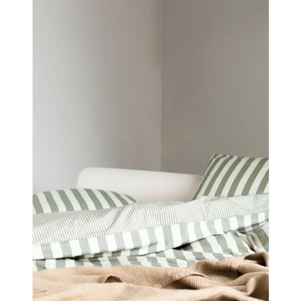 Marc O’Polo Mikkeli Bettwäsche-Set – 135×200 / 80×80 Cm – Sage Green 6