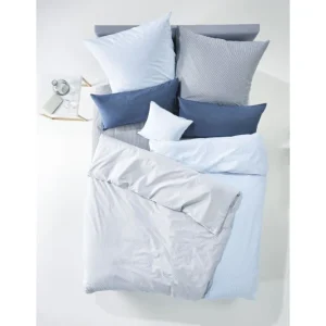 Fleuresse Porto Bettwäsche-Garnitur – 135×200 / 80×80 Cm – Light Grey 6