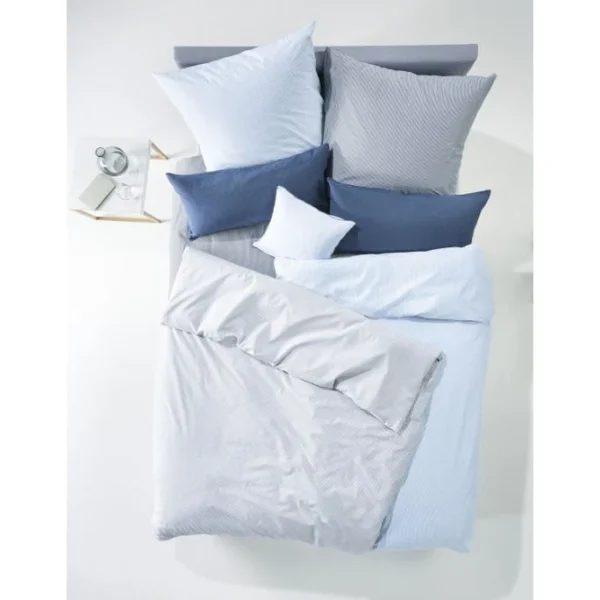 Fleuresse Porto Bettwäsche-Garnitur – 135×200 / 80×80 Cm – Light Grey 3