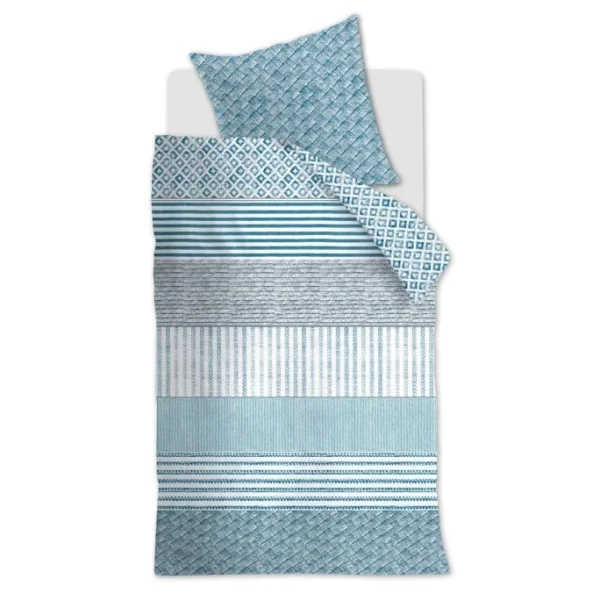 Riviera Maison Rivièra Maison Desert Secrets Bettwäsche – 155×220 / 80×80 Cm – Blau 1