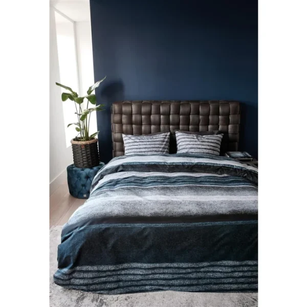 Riviera Maison Rivièra Maison Mohair Bettwäsche-Set – 155×220 / 80×80 Cm – Blau 3