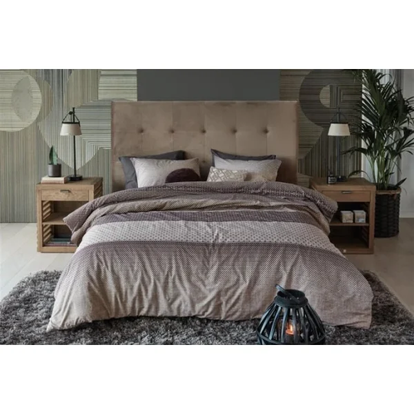 Riviera Maison Rivièra Maison Retrograde Bettwäsche-Set – 155×220 / 80×80 Cm – Braun 3