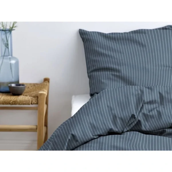 Södahl Common Bio Bettwäsche-Set – 155×220 Cm / 80×80 Cm – China Blue 4