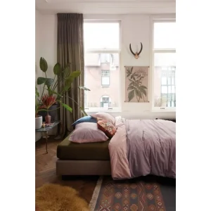 At Home All Lines Bettwäsche-Set – 155×220 / 80×80 Cm – Lila 7