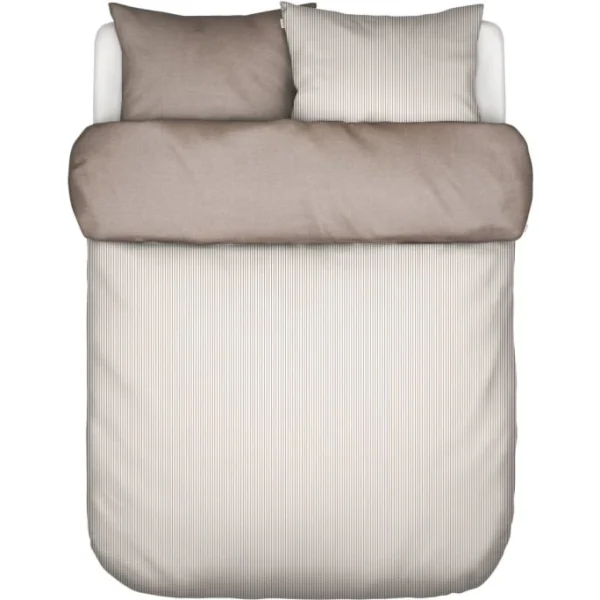 Marc O’Polo Skei Bettwäsche-Set Mit Recycling-Baumwolle – 200×200 / 2x80x80 Cm – Braun 1