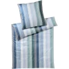 Elegante Brilliant Bettwäsche-Set Aus Mako-Jersey – 135×200 / 80×80 Cm – Grün-blau 10