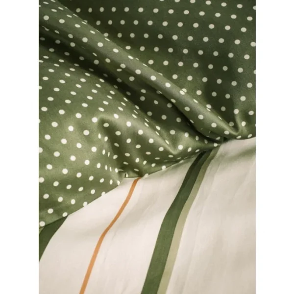 ESSENZA HOME Essenza Meryl Bettwäsche-Set – 135×200 / 80×80 – Pure Olive 4
