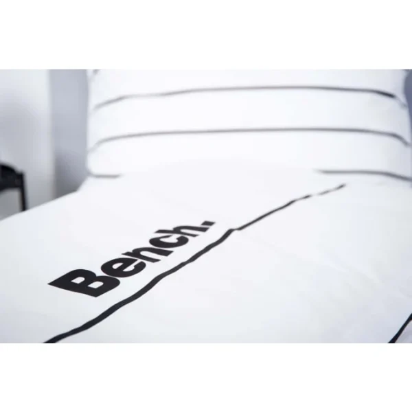 Bench Bettwäsche-Set Gestreift Aus Renforcé-Baumwolle – 135×200 / 80×80 Cm – Weiß 6