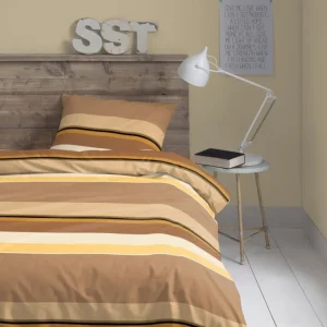 Cinderella Bermuda Bettwäsche-Set Aus Renforcé-Baumwolle – 135×200 / 80×80 Cm – Caramel 12