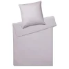 Elegante Fineline Bettwäsche Aus Mako-Satin – 155×220 / 80×80 Cm – Blush 13
