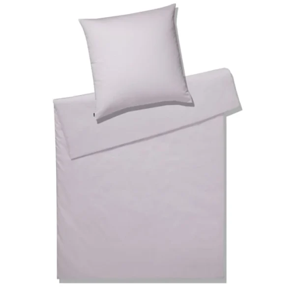 Elegante Fineline Bettwäsche Aus Mako-Satin – 155×220 / 80×80 Cm – Blush 1