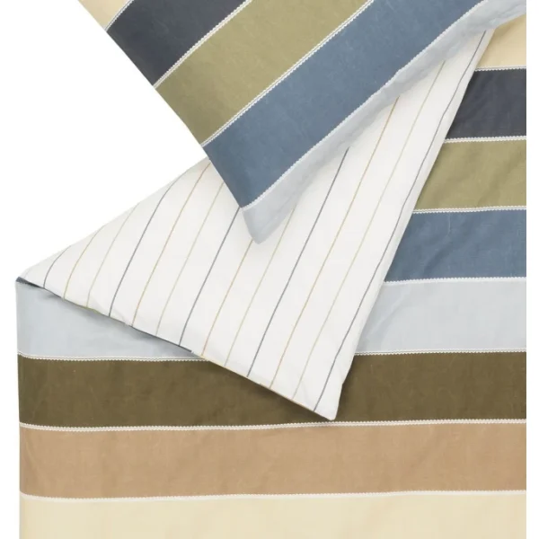 ESPRIT Home Amelie Bettwäsche-Set Aus Satin – 155×220 / 80×80 Cm – Blue 3