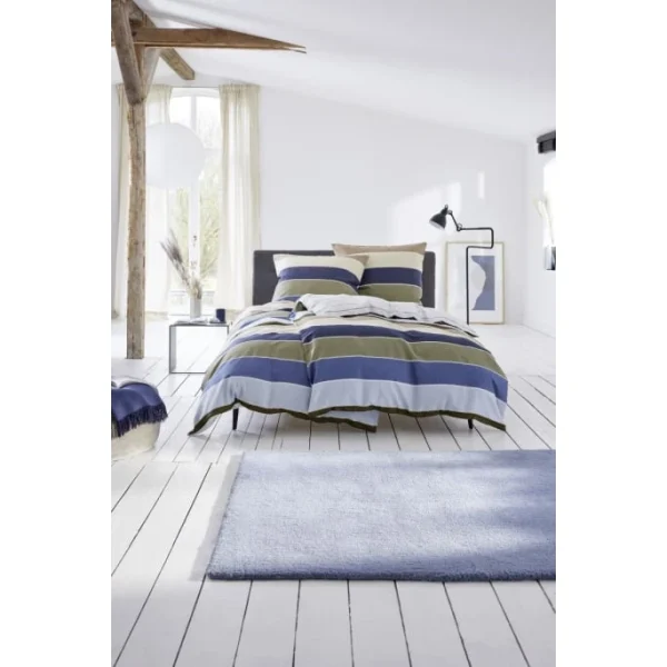 ESPRIT Home Amelie Bettwäsche-Set Aus Satin – 155×220 / 80×80 Cm – Blue 4