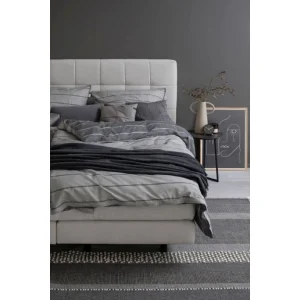 Schöner Wohnen Match Bettwäsche Set Aus Chambray – 135×200 / 80×80 Cm – Grau 24