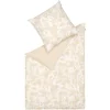 Musterring Blossom Bettwäsche-Set Aus Satin – 155×220 / 80×80 Cm – Natur 14