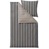 Södahl Nordic Bio Bettwäsche-Set Aus Baumwoll-Satin – 135×200 Cm / 80×80 Cm – Ash 13
