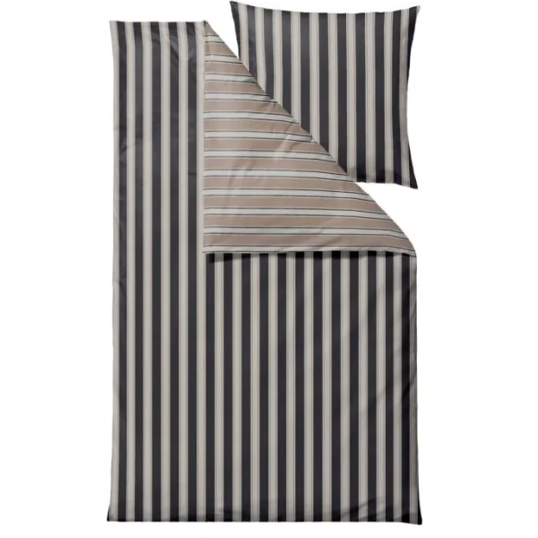 Södahl Nordic Bio Bettwäsche-Set Aus Baumwoll-Satin – 135×200 Cm / 80×80 Cm – Ash 1