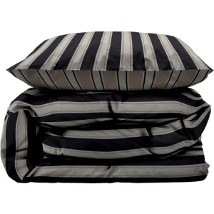 Södahl Nordic Bio Bettwäsche-Set Aus Baumwoll-Satin – 135×200 Cm / 80×80 Cm – Ash 9