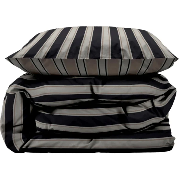 Södahl Nordic Bio Bettwäsche-Set Aus Baumwoll-Satin – 135×200 Cm / 80×80 Cm – Ash 3