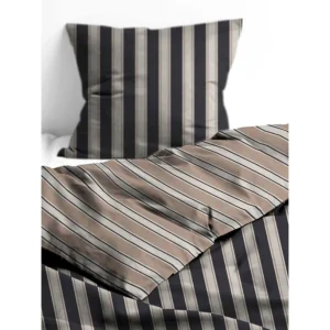 Södahl Nordic Bio Bettwäsche-Set Aus Baumwoll-Satin – 135×200 Cm / 80×80 Cm – Ash 11